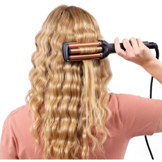 BaByliss Deep Waves Styler Ceramic Tourmaline Swivel Cord Black W2447SDE for Effortless Styling - Babyliss - Image 6