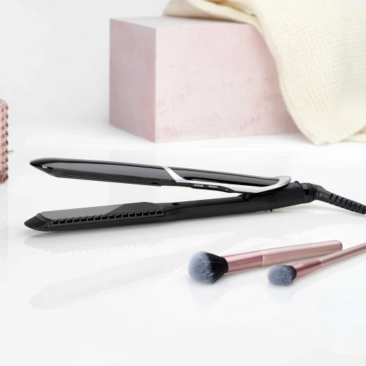 BaByliss Sleek Control Wide Hair Straightener Black ST397E Ceramic Plates Up to 235 Degrees Celsius - Babyliss - Image 3