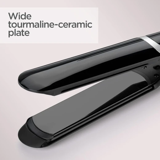 BaByliss Sleek Control Wide Hair Straightener Black ST397E Ceramic Plates Up to 235 Degrees Celsius - Babyliss - Image 6