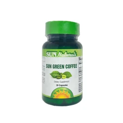 Sun Natural Green Coffee 30Cap is a dietary supplement formulated to support energy balance and overall wellness. Each capsule delivers concentrated green coffee extract designed to help contribute to daily vitality and metabolic support