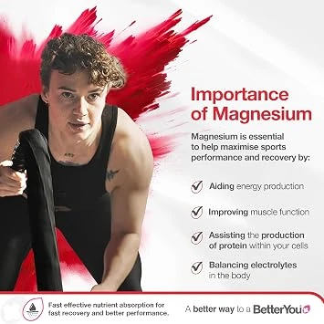 BetterYou Magnesium Muscle Body Spray - Muscle Relief Spray - Magnesium, Arnica, and Lemon Oil - Gentle Heat for Muscle and Joint Recovery - 3.38 oz - BetterYou - Image 5
