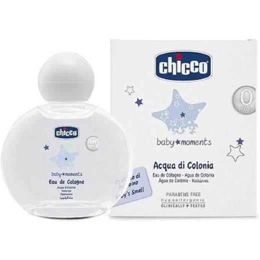 Chicco Baby Moments Eau De Cologne Baby's Smell for Baby Skin 0m+ 100ml Chicco Baby Moments Eau De Cologne Baby's Smell for Baby Skin 0m+ 100ml