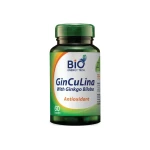GinCuLina 60 Capsules Bio Energy | Dietary Supplement with Ginkgo Biloba, Nano Curcumin & Spirulina to Support Memory, Focus and Brain Health - Bio Energy