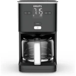 ماكينة صنع القهوة KRUPS Smart'n Light KM600810 مع مؤقت سعة 1.25 لتر باللون الأسود وظيفة الإغلاق التلقائي والحفاظ على الدفء - كروبس