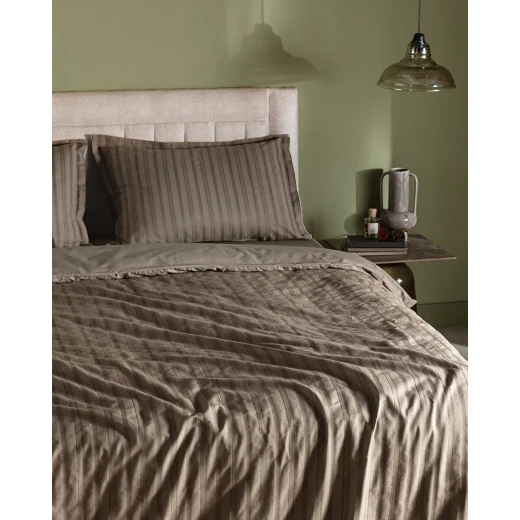 Madame COCO Nicole King Size Dobby Duvet Cover Set – 240×220 cm Duvet Cover, 240×260 cm Bed Sheet & 2 Pillowcases, Elegant Soft Bedding Set - Madame COCO - Image 6