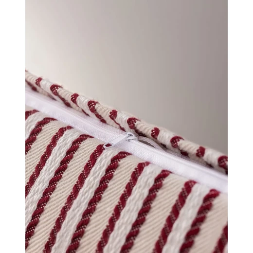 غطاء وسادة مدام كوكو رونيت 45×45 سم – غطاء وسادة ديكوري أنيق للكنب وغرفة المعيشة، يضيف لمسة راقية وعصرية لديكور المنزل - مدام كوكو - Image 4