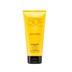 Sensilis SPF50+ Body Gel Cream Sunscreen 200ml | High Protection Body Sunscreen with Lightweight, Fast-Absorbing Hydrating Formula