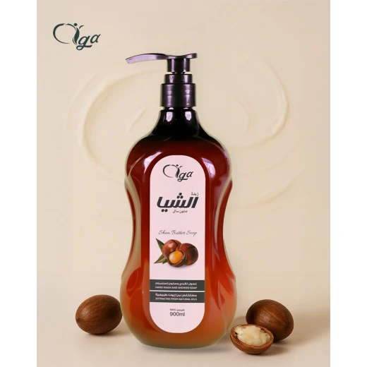 olga Shea Butter Liquid Hand Wash & Shower Soap 300ml - 100% Natural Oil Extract for Deeply Moisturized, Soft, and Clean Skin. olga Shea Butter Liquid Hand Wash & Shower Soap 300ml - 100% Natural Oil Extract for Deeply Moisturized, Soft, and Clean Skin.