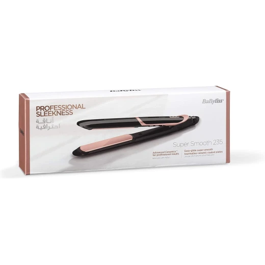 BaByliss 24mm Nano-Ceramic Hair Straightener with Ionic Technology | Fast Heat-Up | Smooth Glide Plates | and Adjustable Temperature Settings - Babyliss - Image 3