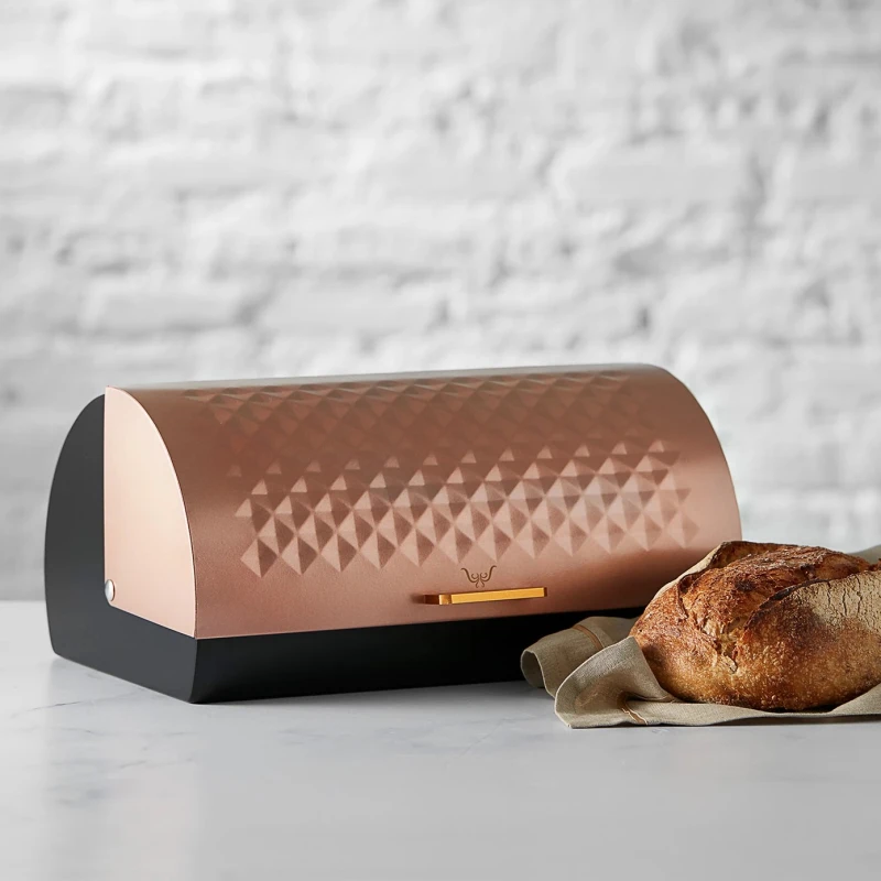 KARACA Bronze Bread Keeper - Durable Kitchen Storage Solution - karaca
