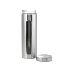 Karaca Falcon Cam Food Storage Container, Silver, 1720 ML, Airtight Seal, BPA Free, Durable Glass, Suitable for Fridge and Freezer Storage, Kitchenware Essential