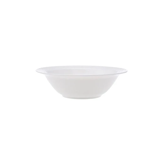 Karaca Polo Large Serving Bowl 23 cm, White Porcelain, for Soup, Salad, and Pasta Karaca Polo Large Serving Bowl 23 cm, White Porcelain, for Soup, Salad, and Pasta
