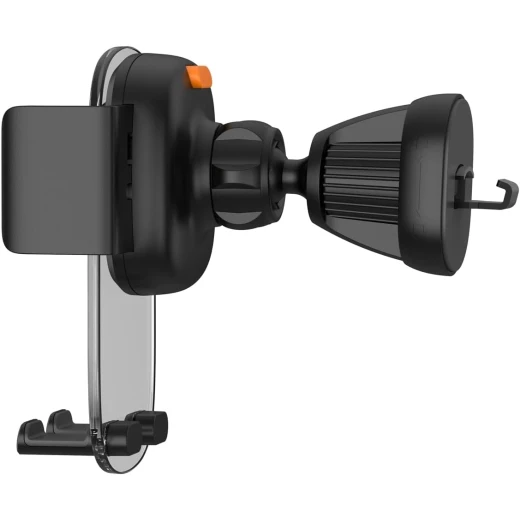 WIWU CH008 Semi-Transparent Mini Car Bracket - Black - Secure Phone Mounting - Wiwu - Image 5