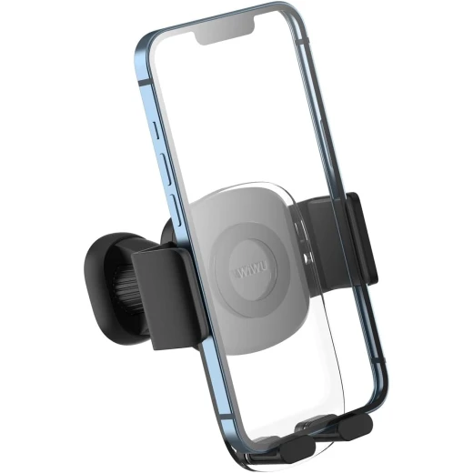 WIWU CH008 Semi-Transparent Mini Car Bracket - Black - Secure Phone Mounting - Wiwu - Image 8