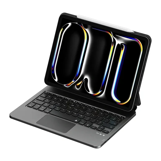 [TRANSLATION_NEEDED: حافظة لوحة مفاتيح WiWU لجهاز iPad Pro 13" M4 مع لو...]