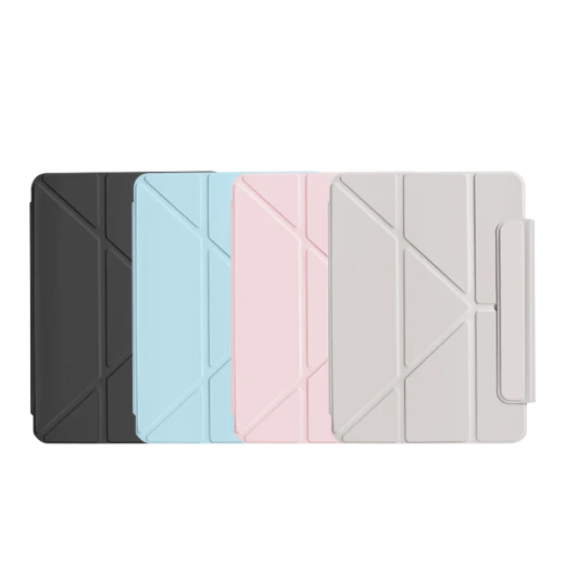 WiWU Smart Folio for iPad Air 2024 (13"/12.9") – Pink | Premium Durable Case with Smart Design | Slim, Protective & Ideal for Work or Travel - Wiwu - Image 3