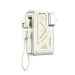 WiWU Wi-P057 5000mAh Magnetic Power Bank with Foldable Stand White - Wiwu