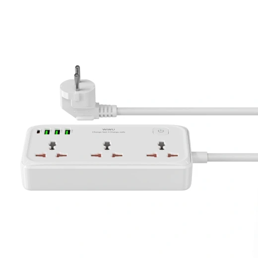شريط طاقة وي وُو Cube 7-in-1 GaN: شحن سريع USB-C بقوة 30 واط - وي وُو - Image 6