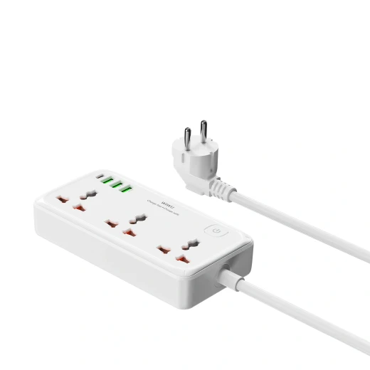 شريط طاقة وي وُو Cube 7-in-1 GaN: شحن سريع USB-C بقوة 30 واط - وي وُو - Image 4
