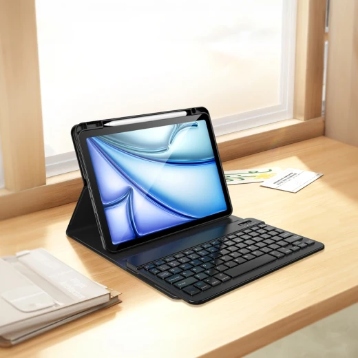 WiWU MK-006 iPad Keyboard Case with Stylus, Trackpad & Magnetic Cover 10.2 & 10.5" - Wiwu - Image 4