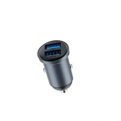 شاحن سيارة وي وو Wi-CC031 Nano Lite USB مزدوج 12 واط - شحن سريع