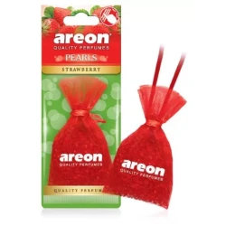Areon Pearle Car Air Freshener Strawberry Scent Long Lasting Fragrance