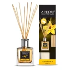 أعواد معطر جو أريون برائحة الفانيليا السوداء 150 مل، معطر جو يدوم طويلاً للمنزل والمكتب - أريون
