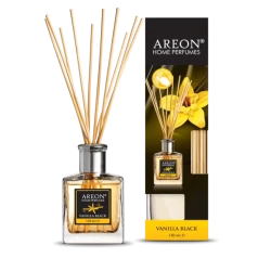 أعواد معطر جو أريون برائحة الفانيليا السوداء 150 مل، معطر جو يدوم طويلاً للمنزل والمكتب
