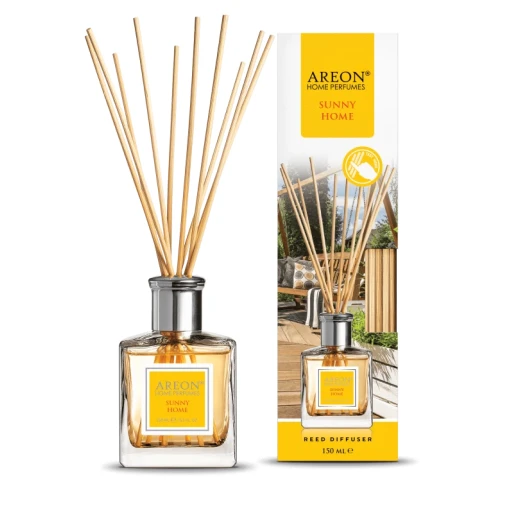 معطر جو اريون برائحة صني هوم للمنزل، 150 مل، يدوم حتى 4 أسابيع، تصميم أنيق، سهل الاستخدام، متوفر بروائح متعددة معطر جو اريون برائحة صني هوم للمنزل، 150 مل، يدوم حتى 4 أسابيع، تصميم أنيق، سهل الاستخدام، متوفر بروائح متعددة