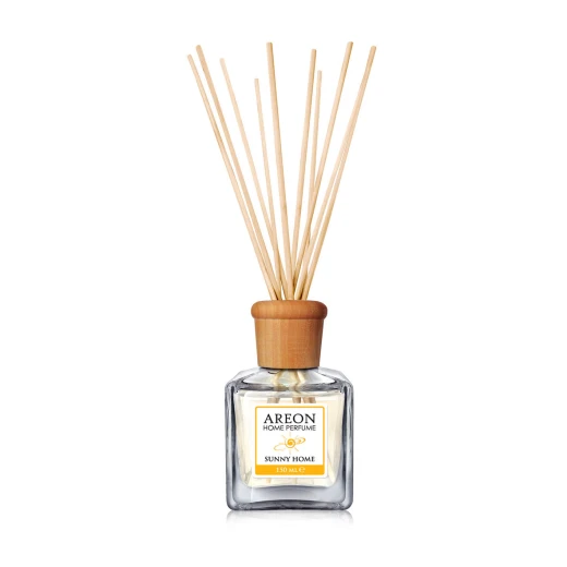 أعواد معطر جو من أريون، رائحة منزل مشمس، 150 مل، معطر جو يدوم طويلاً للمنزل والمكتب - أريون - Image 2