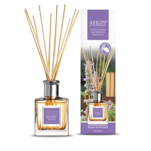 Areon Lavender Vanilla Scent Perfume Sticks 150ml Home Office Air Freshener Areon Lavender Vanilla Scent Perfume Sticks 150ml Home Office Air Freshener