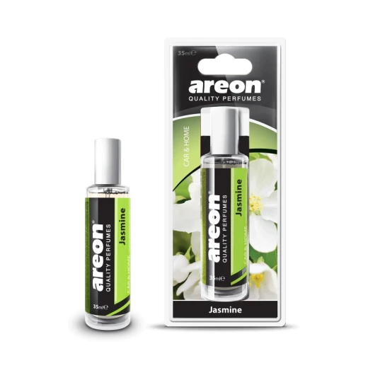 Areon Jasmine Scented Air Freshener Spray for Cars, Offices, and Homes 35ml with French Garden Fragrance, Long Lasting Refreshing Scent, Includes Spray Card Areon Jasmine Scented Air Freshener Spray for Cars, Offices, and Homes 35ml with French Garden Fragrance, Long Lasting Refreshing Scent, Includes Spray Card