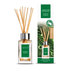 أعواد معطر جو أريون برائحة الغابة الشمالية 85 مل، عطر منزلي يدوم طويلاً، معطر جو للمكتب