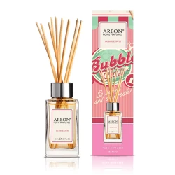 أعواد معطر جو برائحة العلكة من أريون، عطر يدوم طويلاً، 85 مل، مثالي للمنزل والمكتب، استمتعوا بالانتعاش الدائم