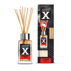 أعواد معطر جو أريون برائحة الفراولة 85 مل: معطر جو يدوم طويلاً للمنزل والمكتب، يقضي على الروائح الكريهة، يوفر عطرًا على مدار الساعة طوال أيام الأسبوع، مثالي لأي غرفة