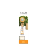 أعواد معطر جو أريون برائحة الفانيليا 85 مل، معطر يدوم طويلاً للمنزل والمكتب، عبوة مثالية لغرف المعيشة وغرف النوم وأماكن العمل المختلفة - أريون