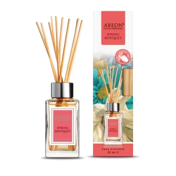 أعواد معطر جو أريون 85 مل برائحة باقة الربيع للمنزل والمكتب عبوة 2 توفر رائحة تدوم طويلاً لأي غرفة، استمتع بهواء نقي ومنعش في كل مكان