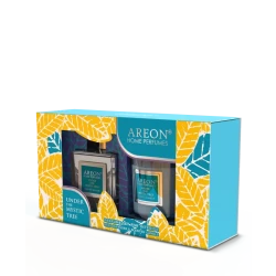 مجموعة عطر تحت شجرة الغموض 150 مل وشموع معطرة
