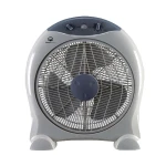 HFB1604 Box Fan with 3 Speed Settings, 1 Hour Timer, and Sleek Design. This Black Box Fan Provides Efficient Cooling. Includes a 1 Year Warranty. - Home electric