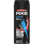 بخاخ مزيل العرق أكس أدرينالين 150 مل، مكونات طبيعية، انتعاش يدوم طويلاً - AXE