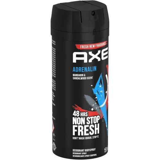 بخاخ مزيل العرق أكس أدرينالين 150 مل، مكونات طبيعية، انتعاش يدوم طويلاً - AXE - Image 6