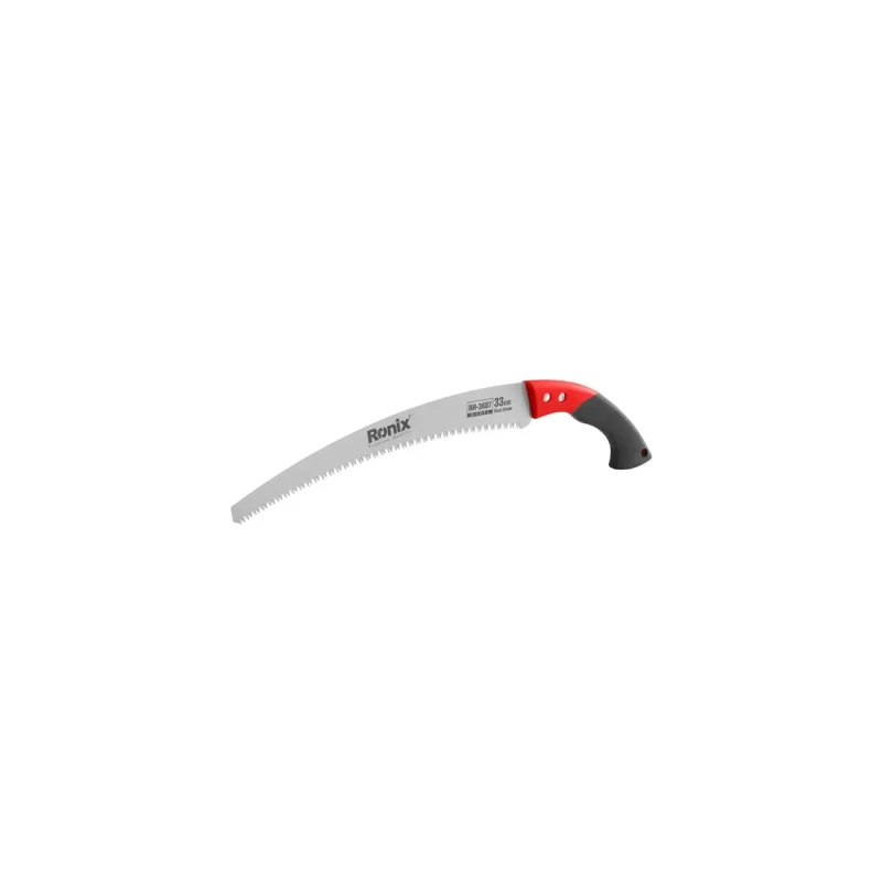 Ronix RH-3607 Pruning Saw 330mm with 65Mn Steel Blade for Efficient Cutting, Ergonomic Handle for Comfort and Control, Ideal for Gardening and Landscaping Tasks