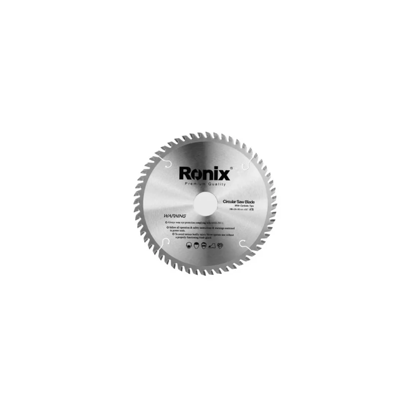Ronix RH-5103 180mm Circular Saw Blade 56T TCT Wood Cutting Blade