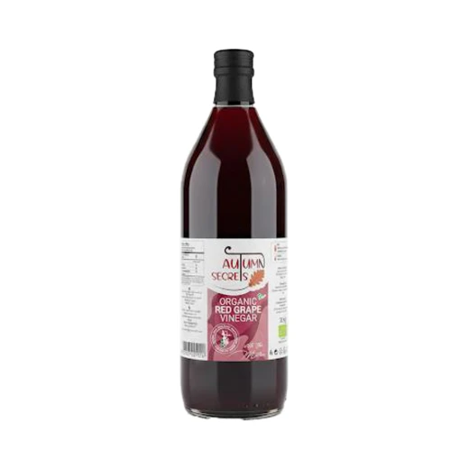 Autumn Secrets Organic Red Vinegar 1 Liter Bottle, Unfiltered, Keto Friendly, Italian Product Autumn Secrets Organic Red Vinegar 1 Liter Bottle, Unfiltered, Keto Friendly, Italian Product