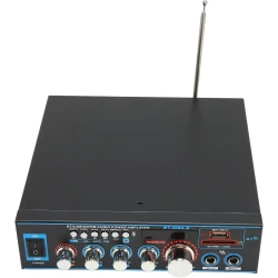 مضخم صوت منزلي BT-309A، 400 واط × 2 مضخم صوت بلوتوث ثنائي القناة، صندوق استقبال ستيريو رقمي لمكبر صوت المسرح المنزلي