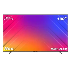 جي جارد تلفزيون ذكي جوجل 100 بوصة نيو سي كيو جي 4K ميني كيو ال اي دي، اتش دي ار 10 بلس، دولبي فيجن اي كيو