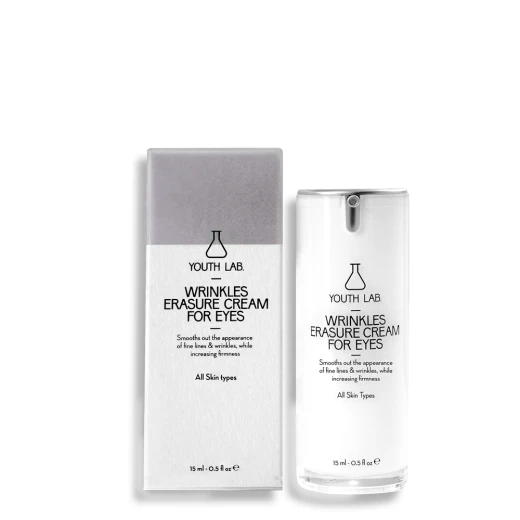  Youth Lab Wrinkles Erasure Eye Cream Peptides Formula, hydrates & reduces fine lines 15ml