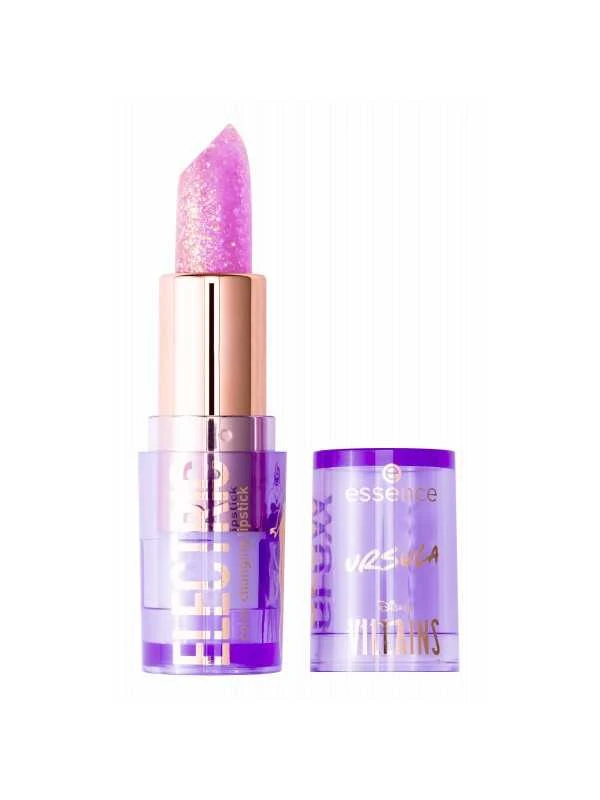 Essence Disney Villains Ursula Electric Glow Color Changing Lipstick, Magical Crystal Case