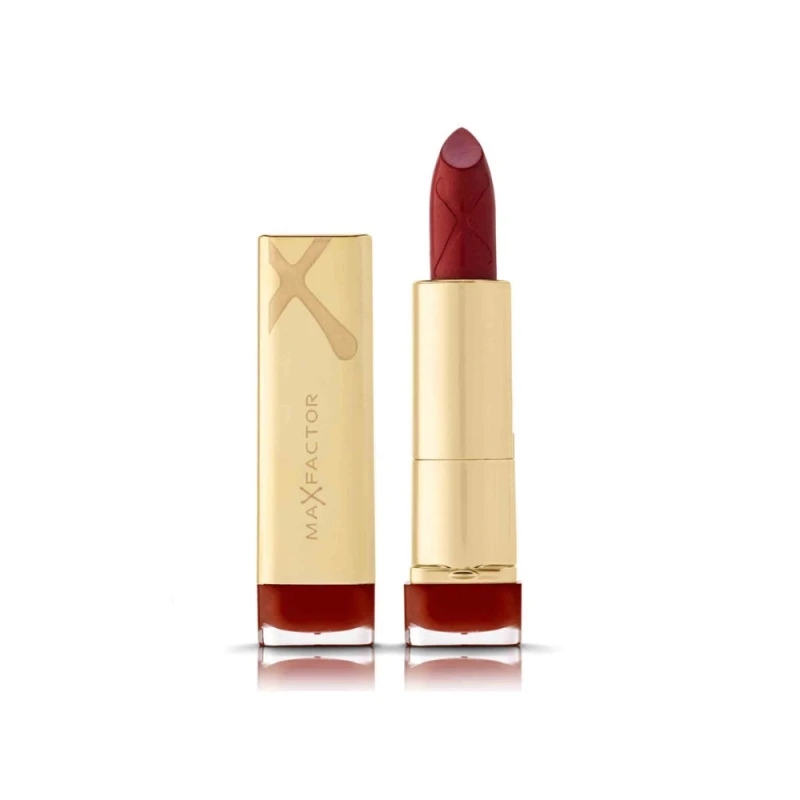 MaxFactor Chili 853 Lipstick, Color Elixir, Full Coverage, Satin Finish