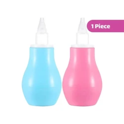 Mumlove Baby Simple Nasal Aspirator Gentle Suction for Infants Mix Color 1 Piece
